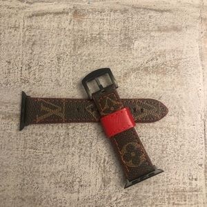 LV Apple Watch band 42/44/44 mm/ Genuine leather/ .